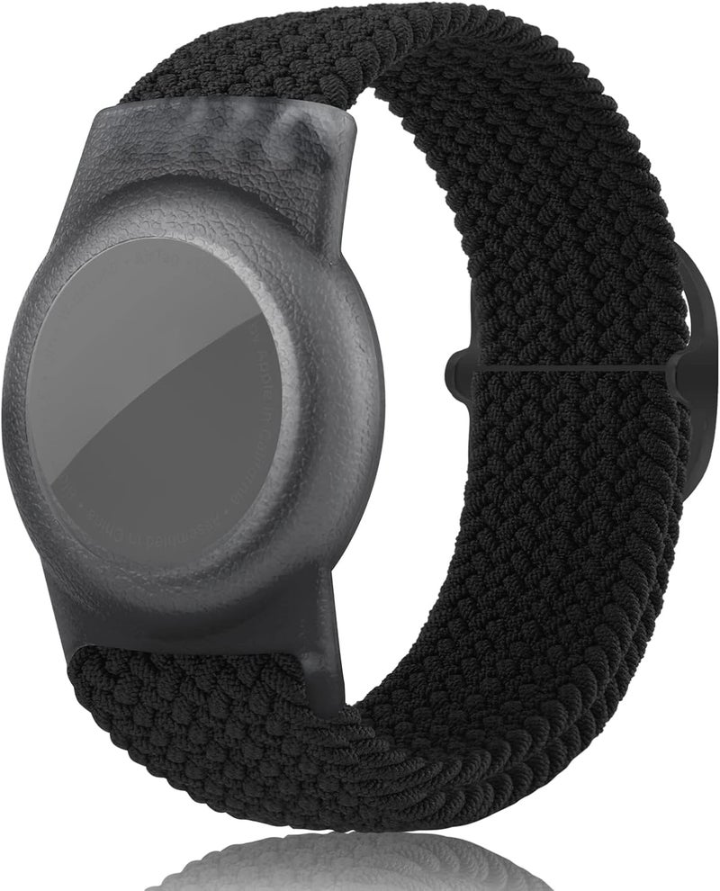 Yizhet Wristband Compatible with Airtag, Adjustable Airtag Bracelet, Soft Airtag Watch Strap for Kids, Teens, Elders - Image 1